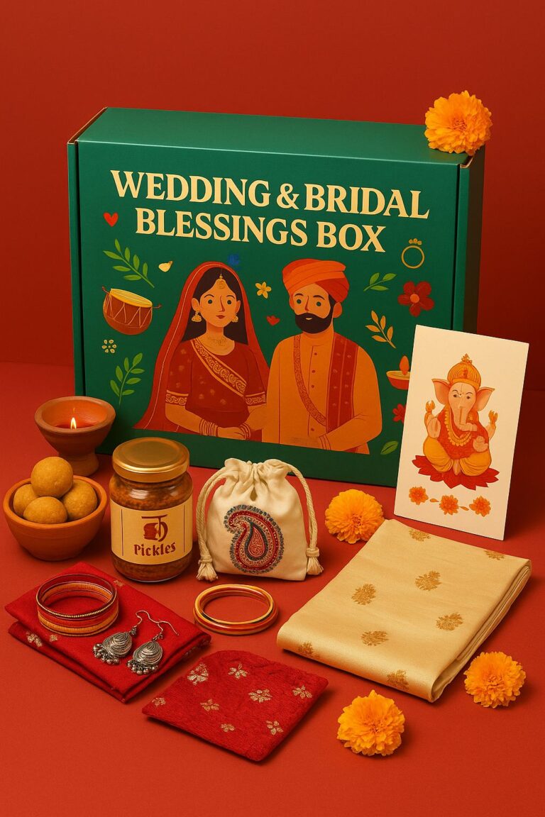 wedding bridal and blessing box